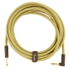 Fender Deluxe Series Instrument Cables 15 feet Tweed 0990820086