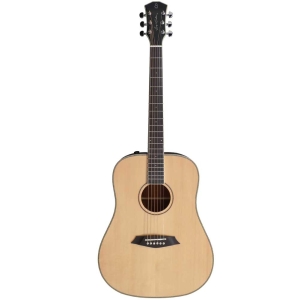 Sire Larry Carlton A3 DS NAT Zebra 7 SIB Preamp System Dreadnought Electro Acoustic Guitar with Gig Bag