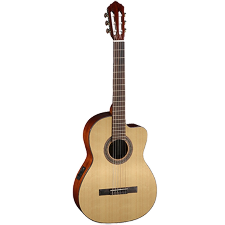 Cort AC120CE OP Classical Cutaway Body CE304T Preamp Electro Acoustic