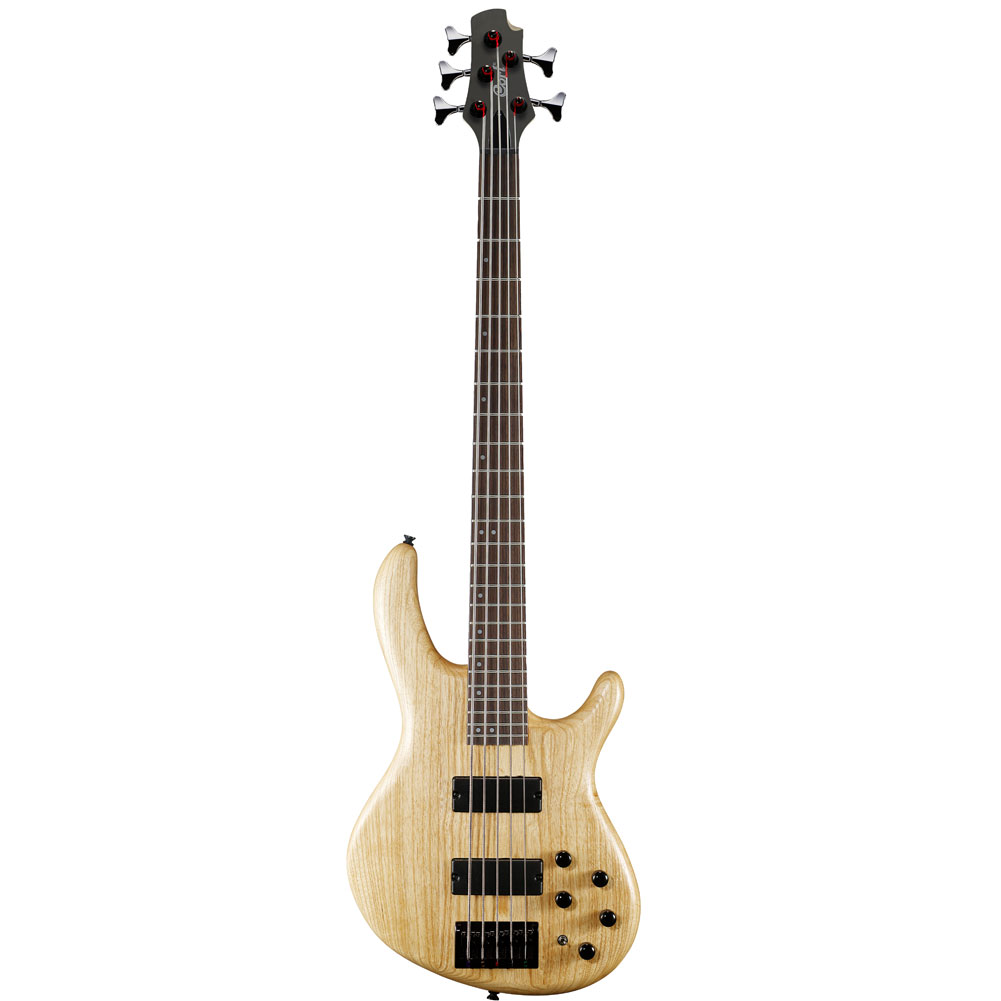 Cort Action DLX V AS OPN Jatoba Fingerboard Bass Guitar 5 Strings with Gig Bag Musicians Cart