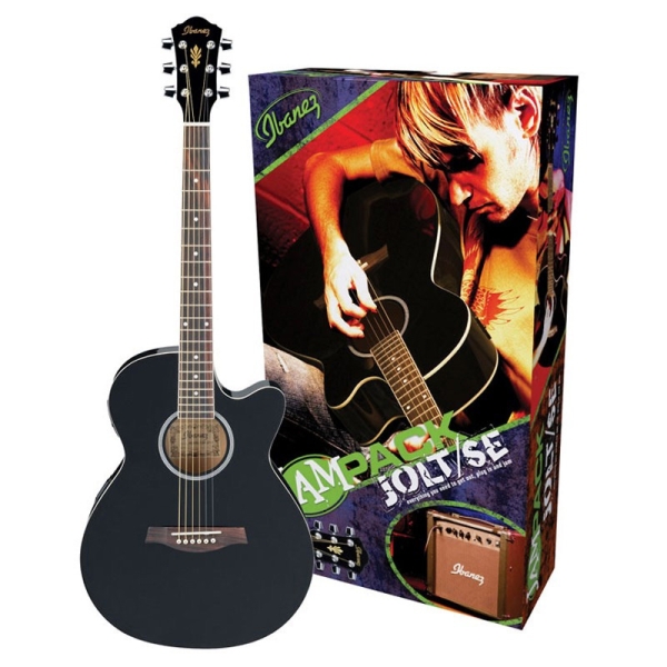 Ibanez Jam Pack AEG5EJPU - BKN Semi Acoustic Guitar Pack