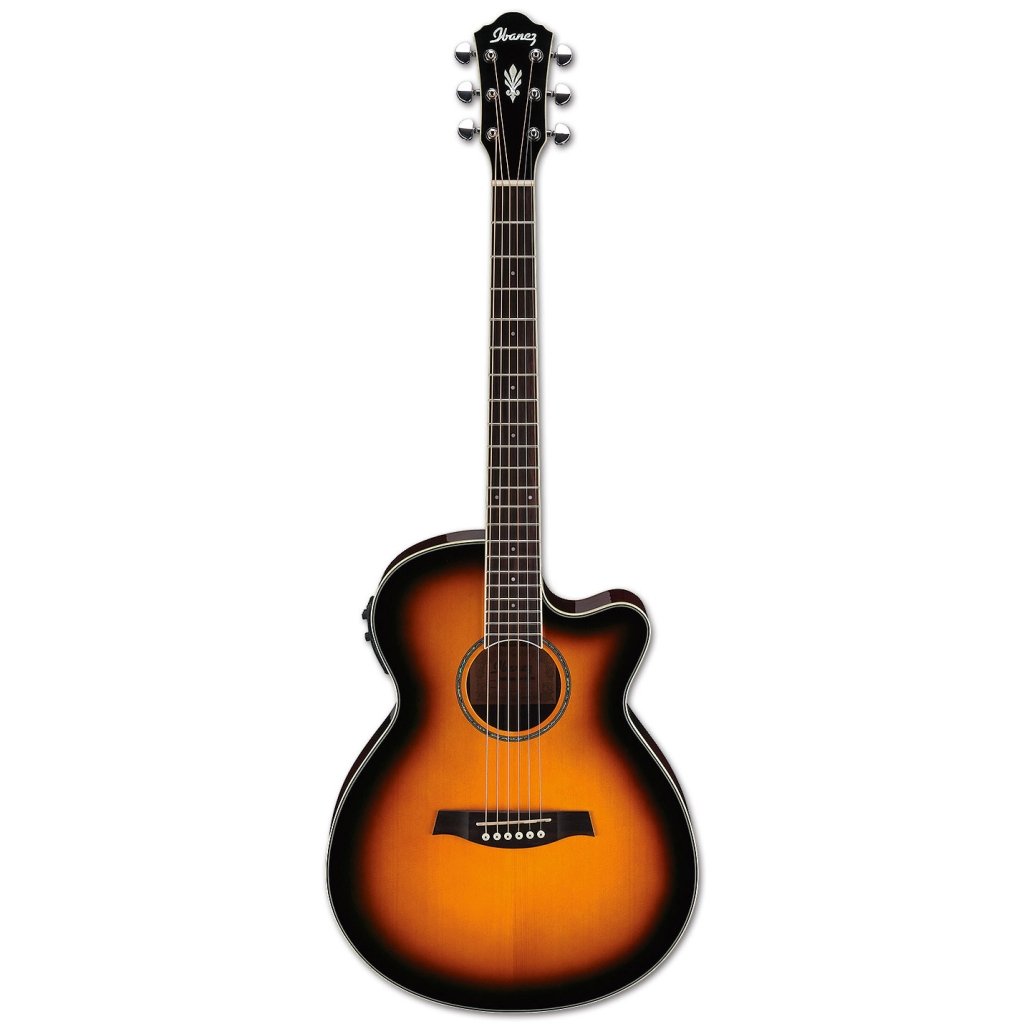 Ibanez AEG10II – VS 6 String Semi Acoustic Guitar - Musicians Cart