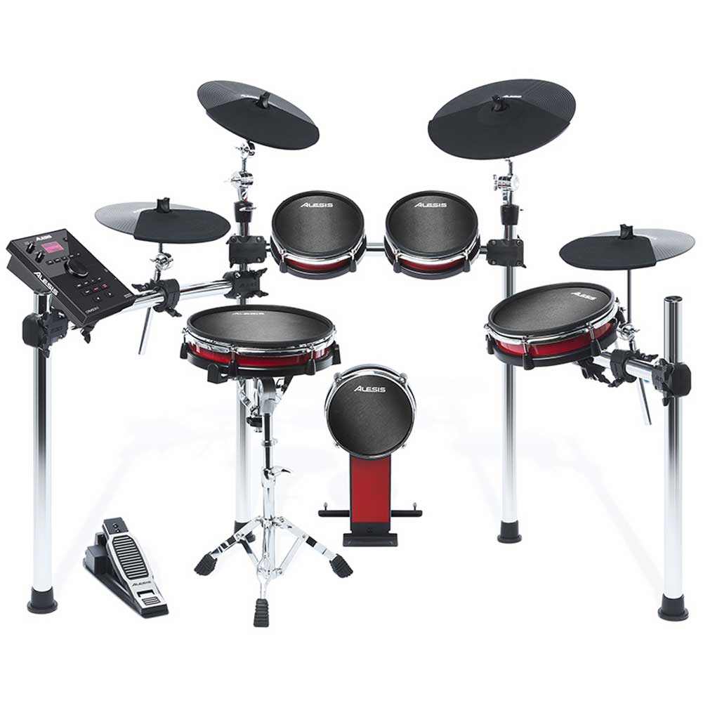 Alesis Crimson II Kit Nine Piece Electronic Drum Kit with Mesh