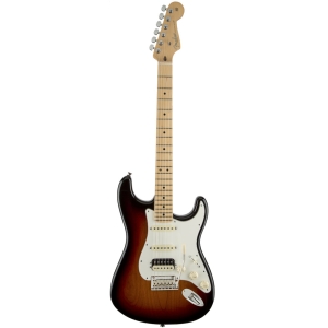 Fender American Standard Shawbucker Strat - Maple - H-S-S - 3 Colour Sunburst-0113112700