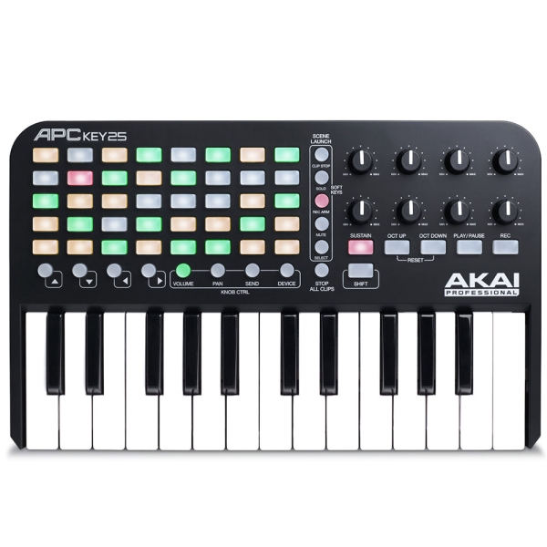 Akai Professional APC KEY 25 Ableton Live Controller with Keyboard