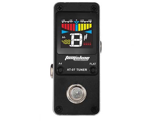 Tomsline Mini Pedal Tuner AT 07 Musicians Cart
