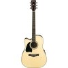 Ibanez Artwood AW300LECE - NT 6 String Left Handed Semi Acoustic Guitar