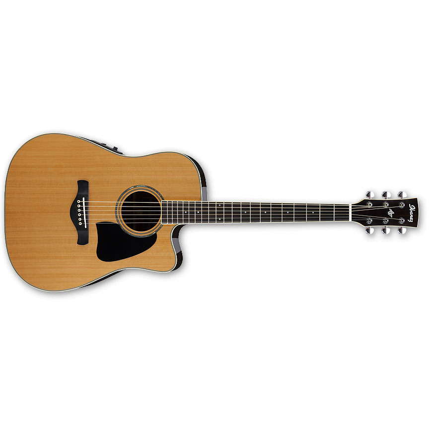 Ibanez Artwood AW370ECE - NT 6 String Semi Acoustic Guitar