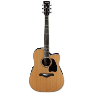 Ibanez Artwood AW370ECE - NT 6 String Semi Acoustic Guitar