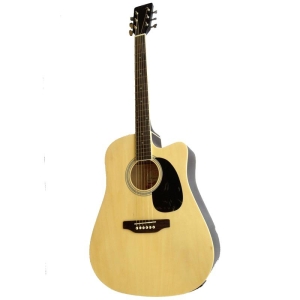 Amaze AW41C - 201 - Nat 6 String Acoustic Guitar