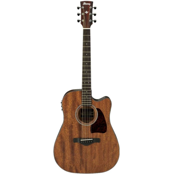 Ibanez AW54CE OPN Artwood Cutaway Dreadnought body Semi Acoustic Guitar