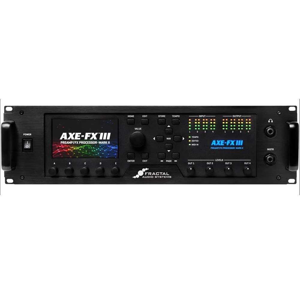 Fractal Audio Axe-Fx III MKII Preamp Modeler-Multi-FX Processor 