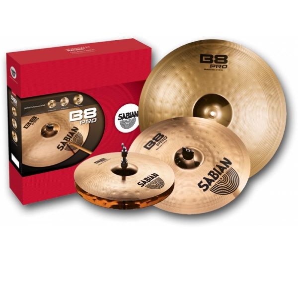 Sabian B8 Pro Pack 14" + 16" + 18" Cymbals