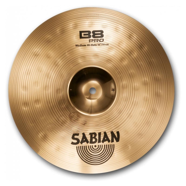 Sabian B8 Pro Medium Hi-Hat 14" Cymbal-31402B