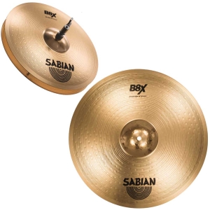 Sabian B8X Pack 14" Hi-Hat/18" Crash Ride Cymbals 45002X