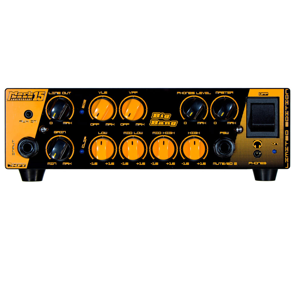 MarkBass Big Bang 15th Anniversary 500 Watts Bass Head MBH110052