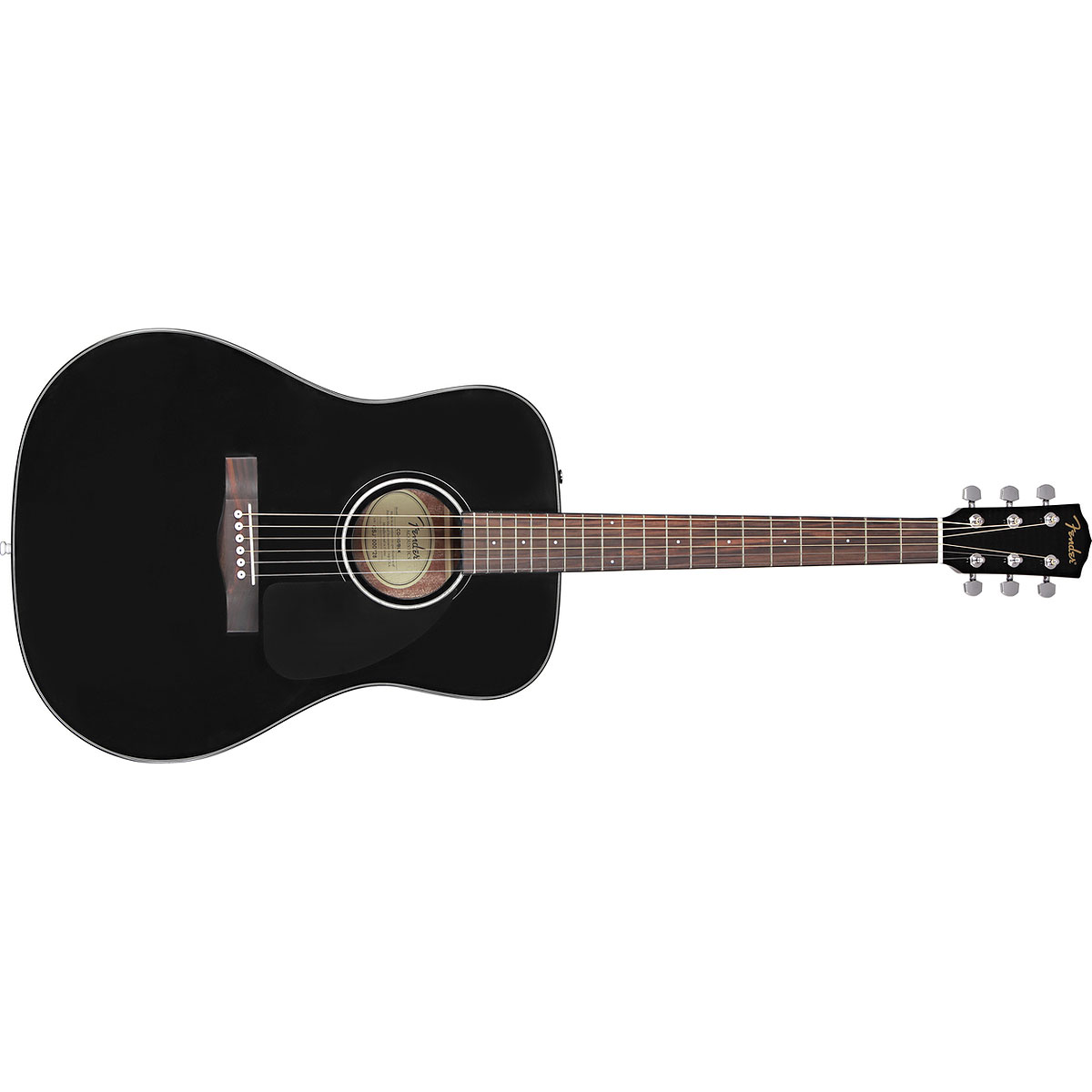 Fender CD-60-BLK Acoustic Guitar-0961539206