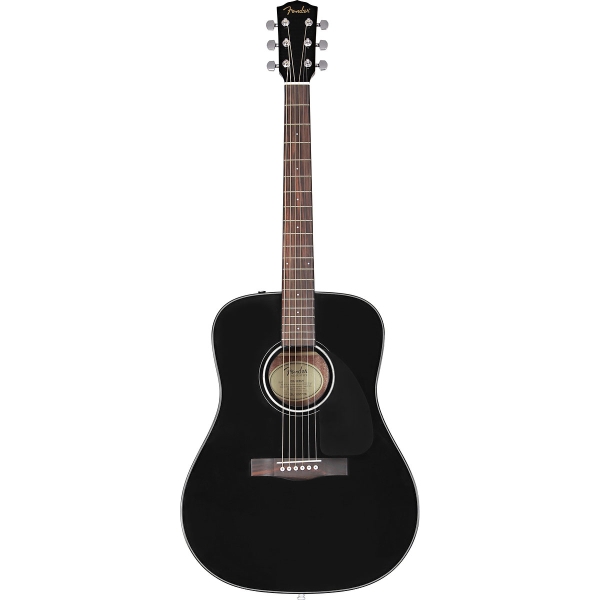Fender CD-60 BLK アコースティックギター Fender CD-60 Acoustic Guitar - Black | Sweetwater