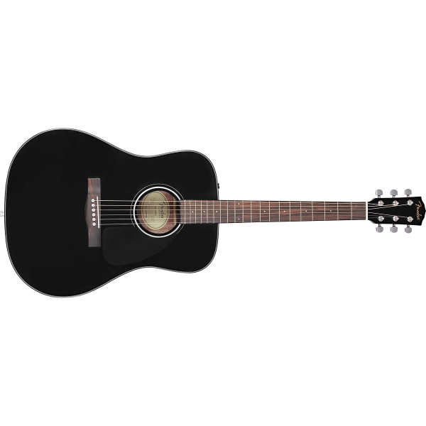 Fender CD-60 BLK Acoustic Guitar Pack-0961554006 - Musicians Cart