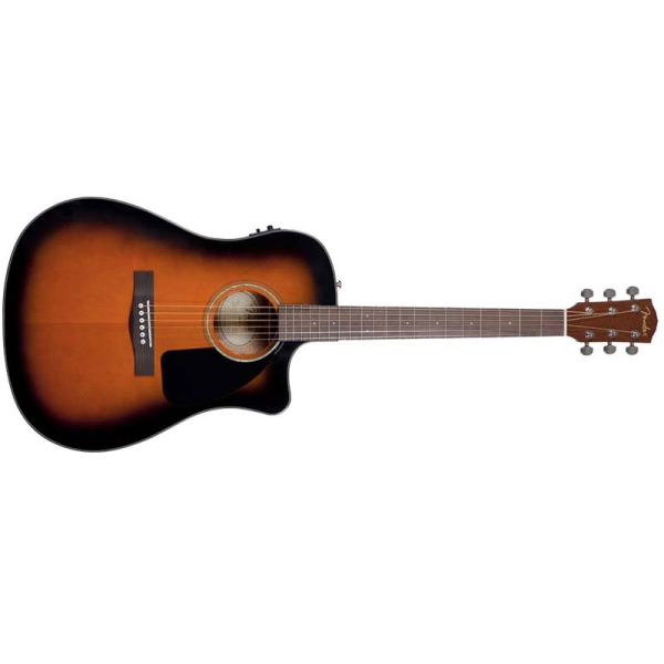 Fender CD-60CE-SB Semi Acoustic Guitar-0961536232