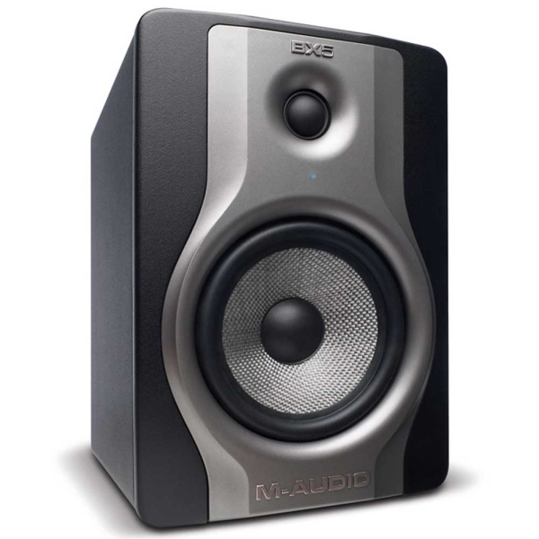M-Audio BX5 Carbon Compact studio monitors for music production and mixing