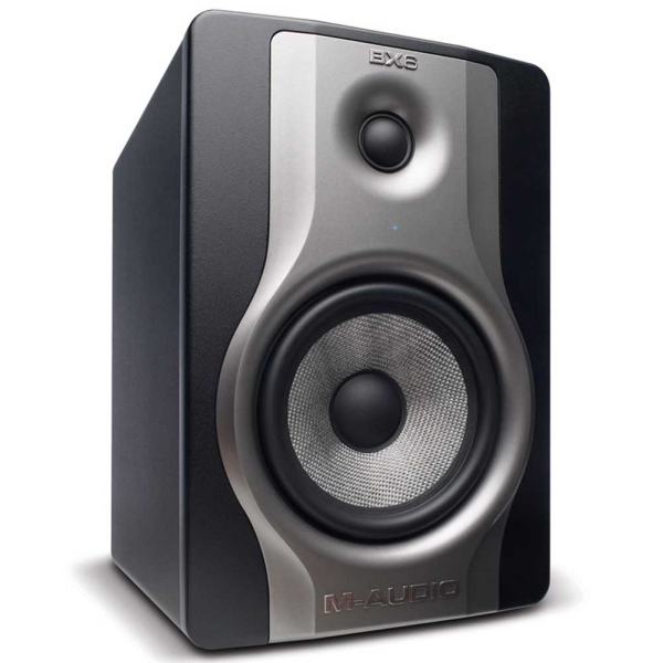 M-Audio BX6 Carbon Compact studio monitors for music production and mixing