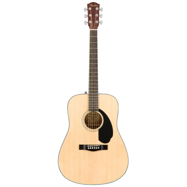 Fender CD-60S Solid spruce top Acoustic Guitar-NAT-0961701021
