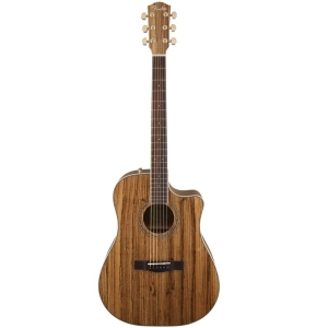 Fender CD220SCE - All Zebrano Semi Acoustic Guitar