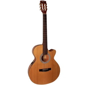 Cort CEC1 OP Venetian Cutaway Body w-Cort CE304T Electro Acoustic Classical Guitar