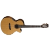 Cort CEC7 NAT Venetian Cutaway Body w-Fishman Presys Sonicore pickup Semi Acoustic Classical Guitar