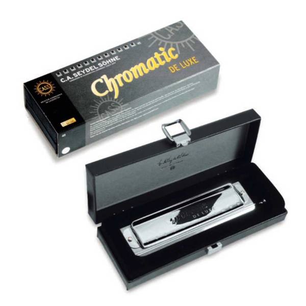 Seydel 51480G De Luxe 48G Chromatic Harmonica 12 Holes 3 Octaves