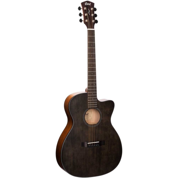 Cort Core-OC SP-OPTB Solid Sitka Spruce Top Orchestra Model Cutaway Body Electro Acoustic guitar