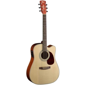 Cort MR500E OP Venetian Cutaway w-Cort CE304T Electro Acoustic Guitar
