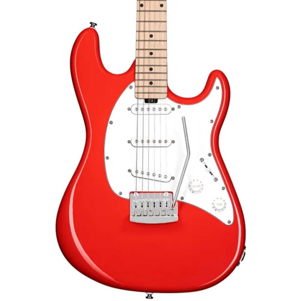 Sterling CT30SSS-FRD-M1 by Music Man Cutlass SSS 6 String Electric Guitar