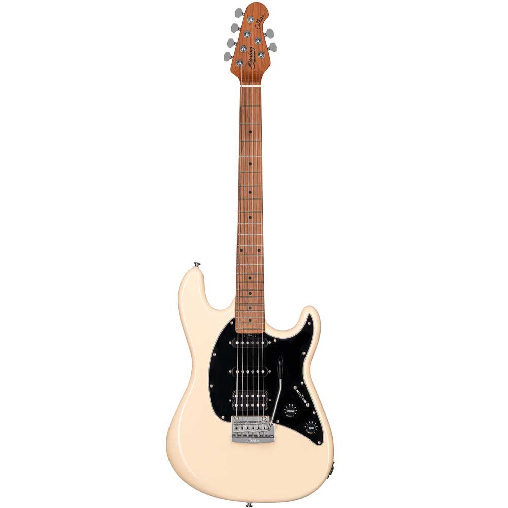 Sterling CT50HSS VC M2 By Music Man Cutlass HSS Vintage Cream Electric Guitar Musicians Cart