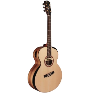 Cort Cut Craft Limited Natural Glossy Electro Acoustic Guitar w-case