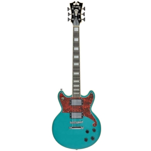 D`Angelico Premier Brighton Ocean Turquoise Electric Guitar DAPBRIOTCS