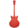 D`Angelico Premier DC Fiesta Red with Stopbar Semi Hollow Body Electric Guitar DAPDCFRCSCB D`Angelico Premier DC Fiesta Red with Stopbar Semi Hollow Body Electric Guitar DAPDCFRCSCB