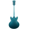 D`Angelico Premier DC 2018 Ocean Turquoise with Stairstep Tailpiece Semi Hollow Body Electric Guitar DAPDCOTCTCB