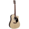 Martin DC-X2E-02 Macassar Dreadnought X Series Fishman MX Electro-Acoustic Guitar 11DCX2E-02