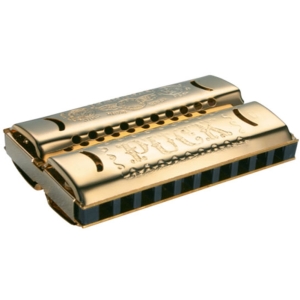 Hohner M55333 Double Puck Key C/G Harmonica