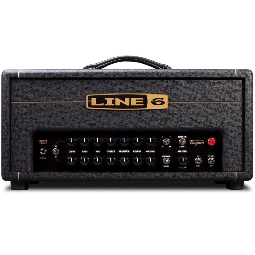 Line 6 DT25 Head 25W-10W Tube Guitar Head Line 6 DT25 Head 25W-10W Tube Guitar Head