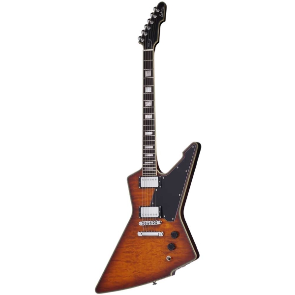 Schecter E-1 Custom Special Edition 3105 Vintage Sunburst Electric Guitar 6 String