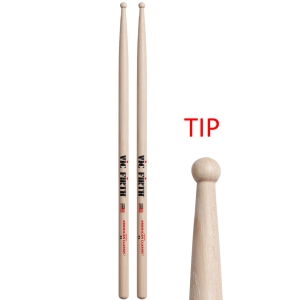 Vic Firth 12-Pair American Classic Hickory Drumsticks Wood 5B 
