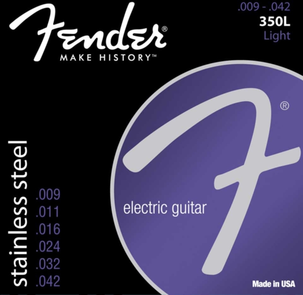 Fender Electric Guitar Stainless 9-42 Strings 350L