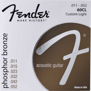 Fender Acoustic Guitar Phosphor Bronze 11-50 Strings 60CL