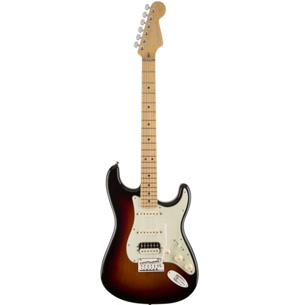 Fender American Deluxe Shawbucker Strat - Maple - H-S-S - 3 Colour Sunburst