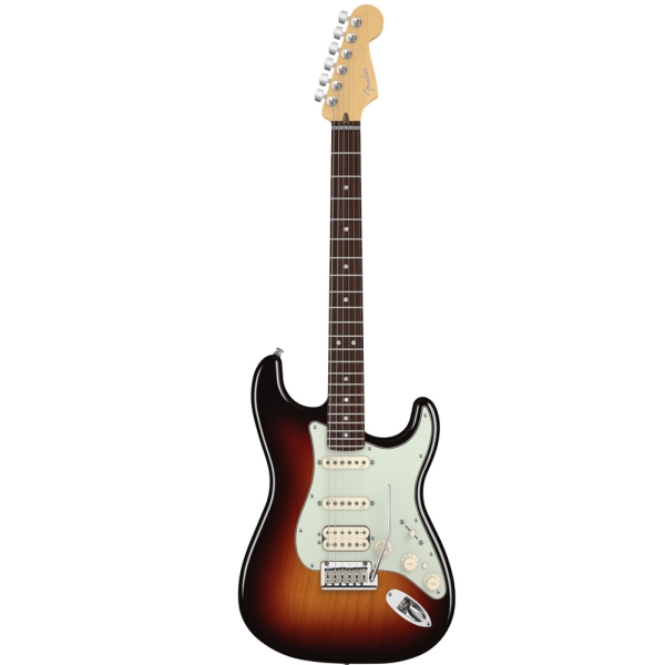 Fender American Deluxe Strat - RW - H-S-S - 3 Colour Sunburst