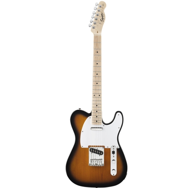 Fender Squier Affinity Telecaster Maple Fingerboard SS Electric Guitar with Gig Bag 2-Tone Sunburst 0310202503