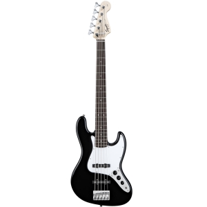 Fender Squier Affinity Jazz Bass - RW - 5 String - Blk-0301575506